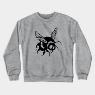 Save the Bees Old School Cartoon Style Crewneck Sweatshirt